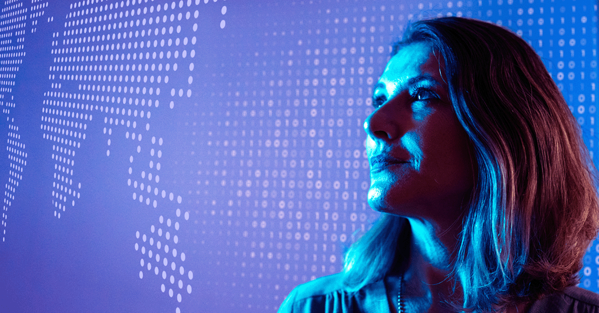 AI image of a woman