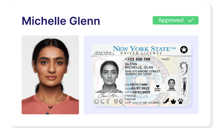 License type and driver classification extraction.