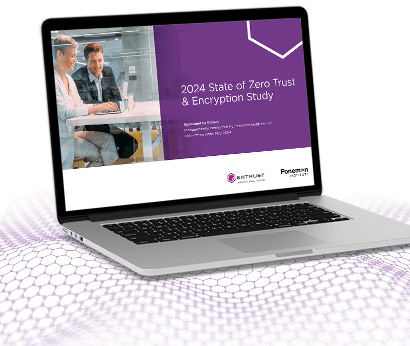 report cover on laptop
