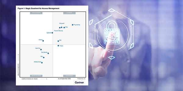 Gartner 身份和访问管理魔力象限图