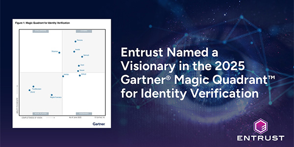 Entrust 荣获“远见者”称号（标题图片）