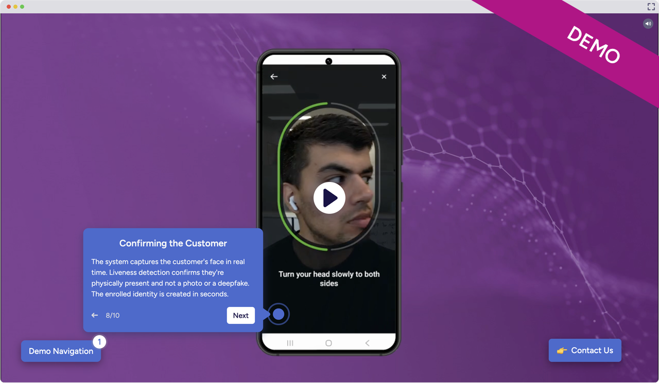 ATO demo start screen