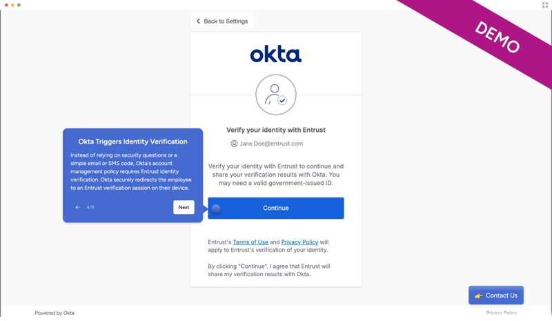 Okta 演示缩略图