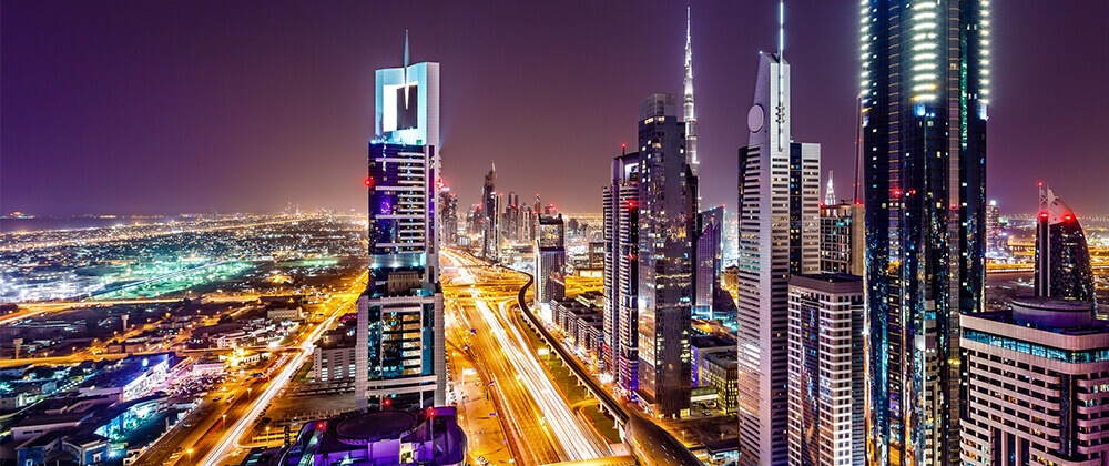 Middle East cityscape